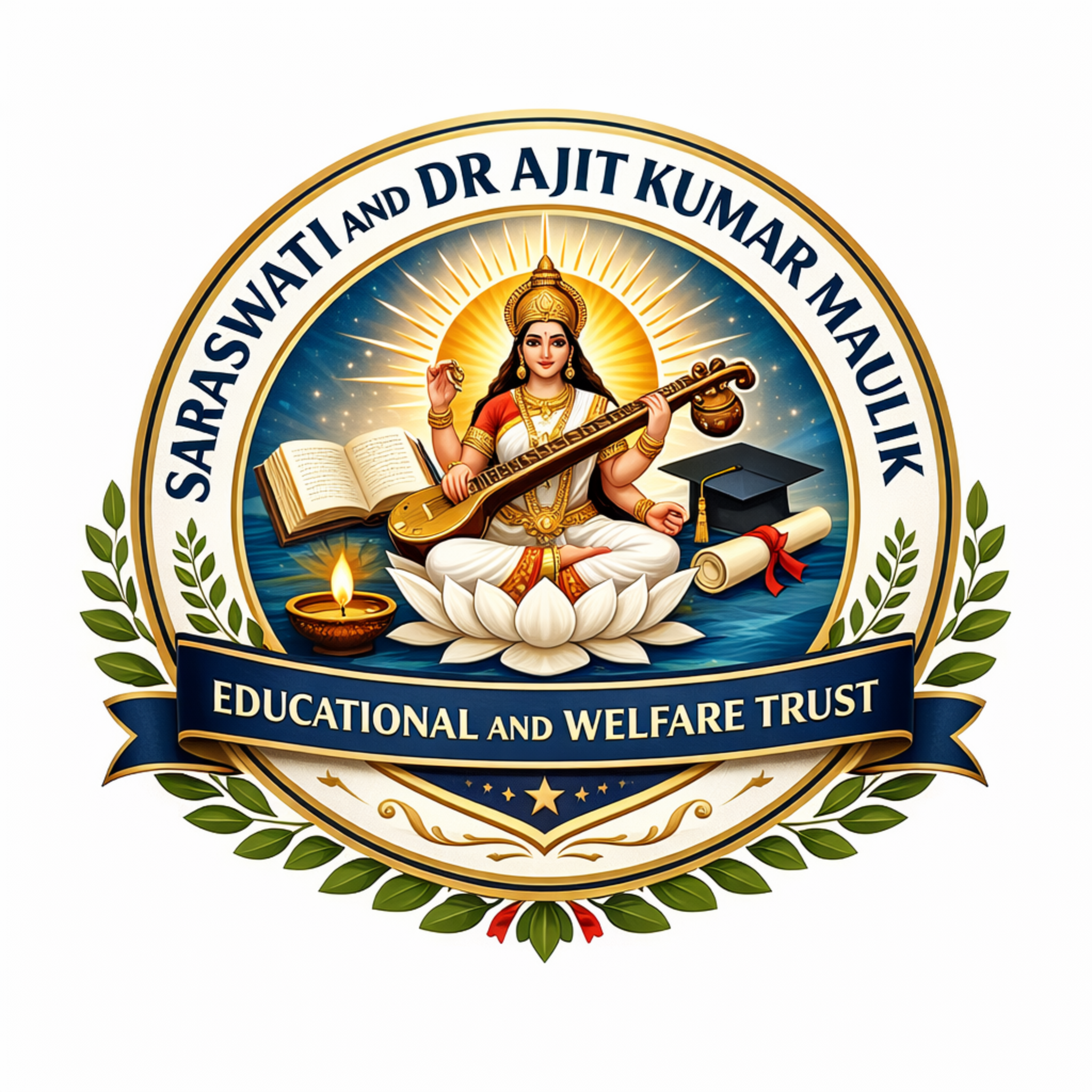 Saraswati & Dr Ajit Kumar Maulik Educational & Welfare Trust logo